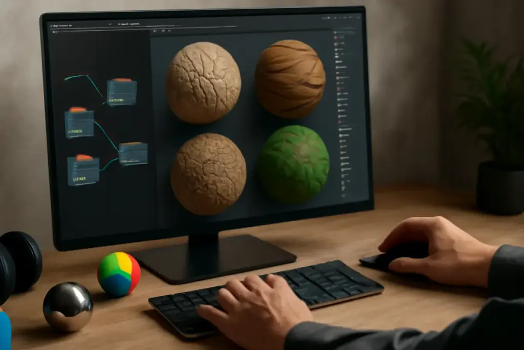 Cosa sono i materiali procedurali avanzati nei software 3D? Nuovi effetti senza file super pesanti