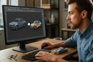 Importare modelli CAD in software 3D: la soluzione ai problemi di scala