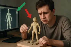 Scultura digitale per principianti: gli errori iniziali che bloccano i risultati