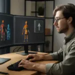 Cos’è il rig automatico nei software 3D? Il vantaggio pratico per chi lavora su più asset contemporaneamente