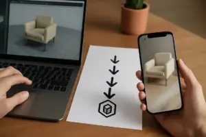Come si esporta un progetto 3D per la realtà aumentata? La procedura step by step che evita problemi di visualizzazione su dispositivi mobili