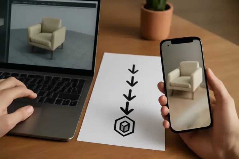 Come si esporta un progetto 3D per la realtà aumentata? La procedura step by step che evita problemi di visualizzazione su dispositivi mobili