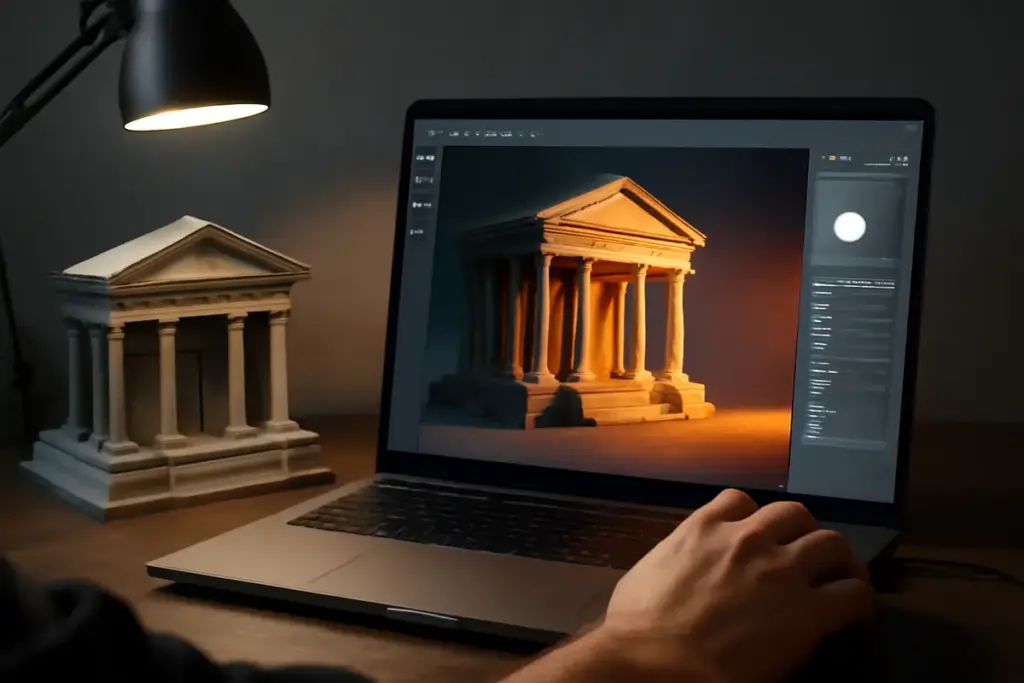 Lighting real-time nelle scene 3D: il semplice passaggio che valorizza ogni modello