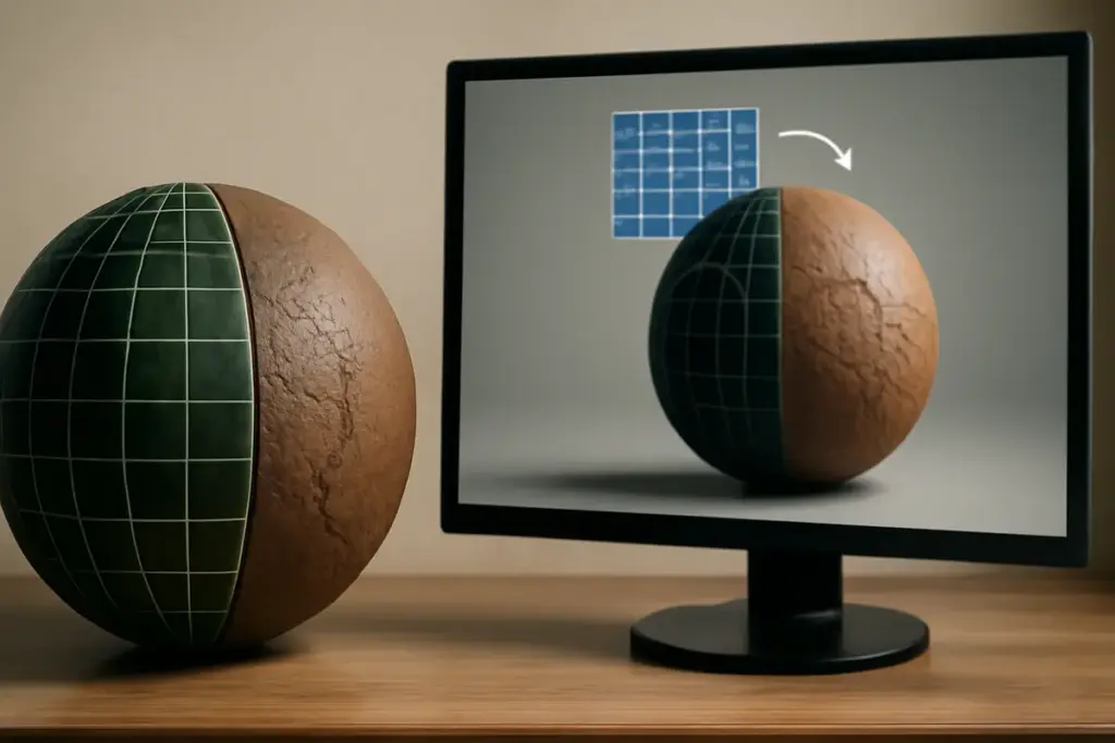 In che modo le coordinate UV influiscono sulle texture procedurali? La logica nascosta che migliora la resa su superfici curve