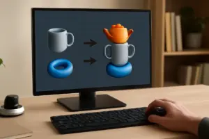 Come unire più oggetti in un unico modello 3D? L’approccio corretto riduce errori di esportazione