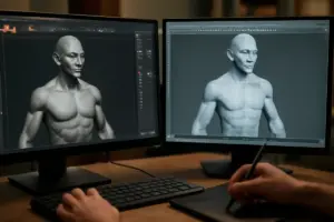 Pipeline di lavoro tra ZBrush e Maya: le fasi chiave per modelli senza intoppi