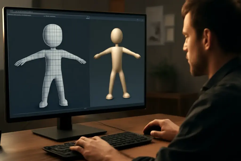 A cosa serve la topologia nelle mesh 3D? Il motivo che migliora le animazioni