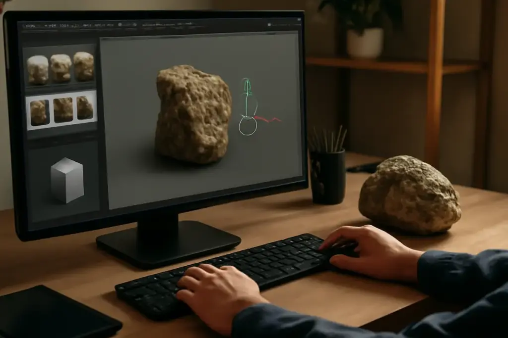 Come si importano asset fotogrammetrici nei principali software 3D? Evita errori di scala con un solo passaggio